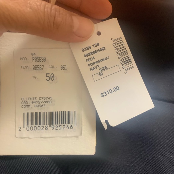 Peserico Skirt/Color Navy/Size 50 Italy (USA Size 14) - Picture 9 of 9